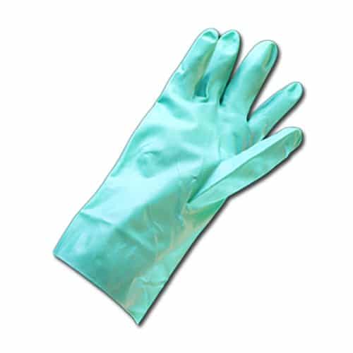 15GQNF13 Qualatrile green TUFF 15 mil Nitrile Gloves