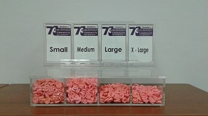 4 Compartment Dispenser for Finger cots