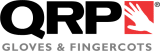 QRP Gloves and Finger Cots Logo