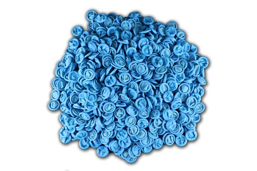 BF Blu Latex Finger Cots