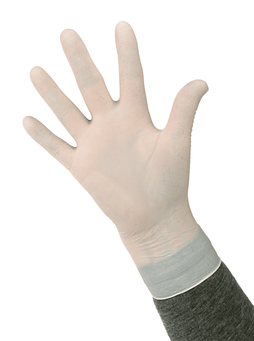 Q095 Class 100 (ISO 5) Qualatrile XC White Nitrile 9" Gloves